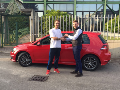 Consegna VOLKSWAGEN GOLF 2.0TDI SPORT EDITION BMT DSG 5P al nostro cliente Kevin