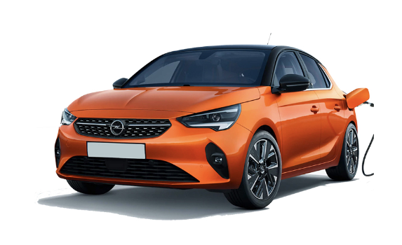 noleggio lungo termine opel corsa-e fronte
