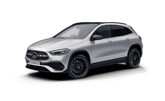 noleggio lungo termine nuova mercedes-benz gla fronte