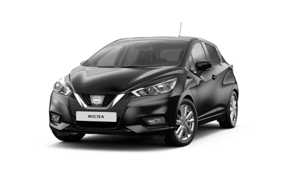 noleggio lungo termine nissan micra fronte