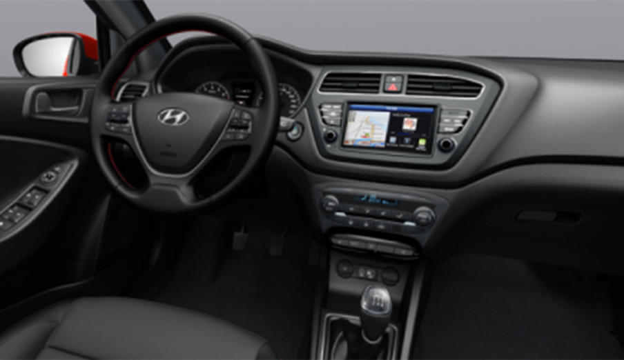 hyundai i20 interno