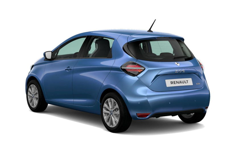 renault Zoe elettrica retro