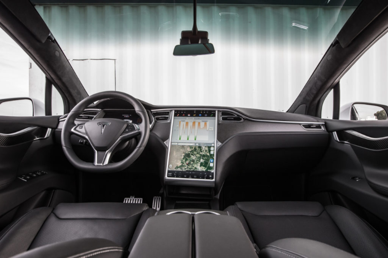 Tesla Model X Interni a noleggio lungo termine