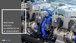 Motore diesel ibrido alimentato a idrogeno: il prototipo
