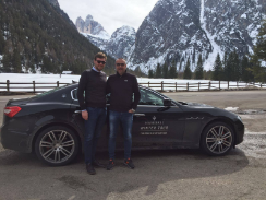 Test Maserati a Cortina 